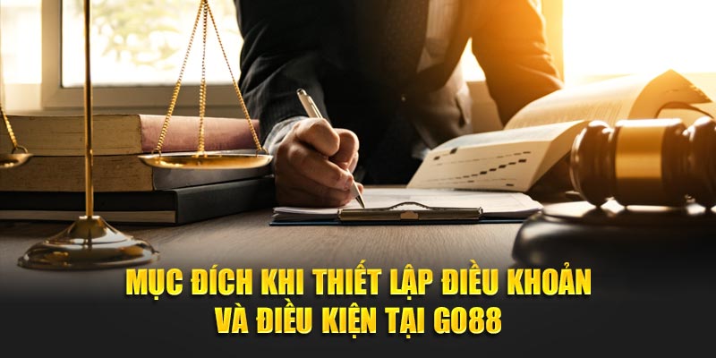 Mục đích khi thiết lập điều khoản và điều kiện