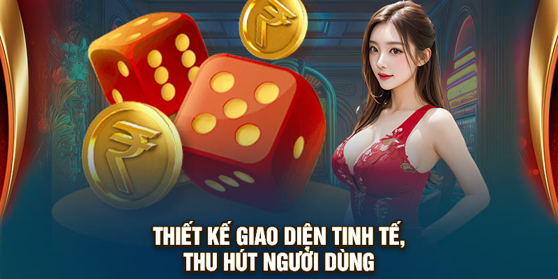 Giao diện tinh tế, thu hút người dùng